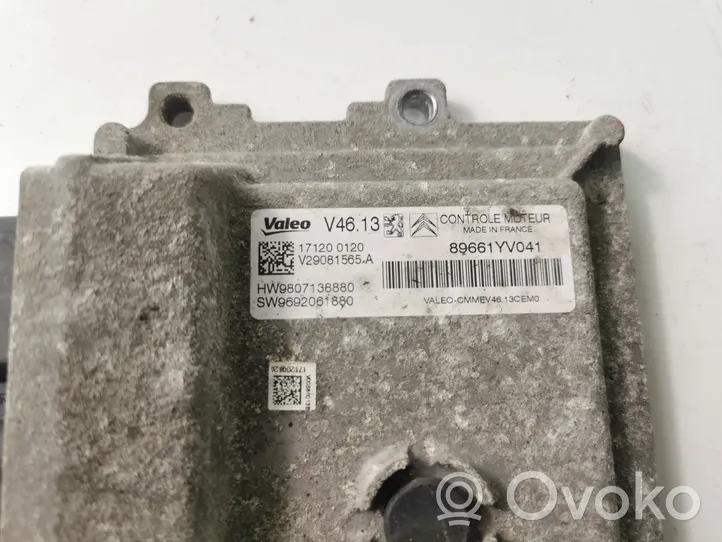 Citroen C1 Engine control unit/module ECU 9807138880