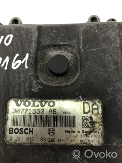 Volvo XC90 Unité de commande, module ECU de moteur 0281012103