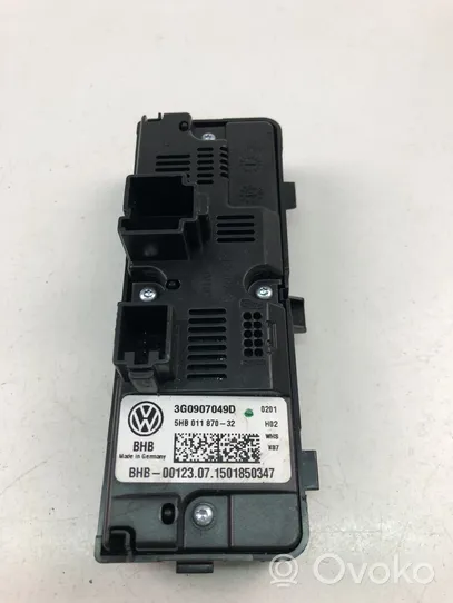 Volkswagen PASSAT B8 Przełącznik / Włącznik nawiewu dmuchawy 3G0907049D