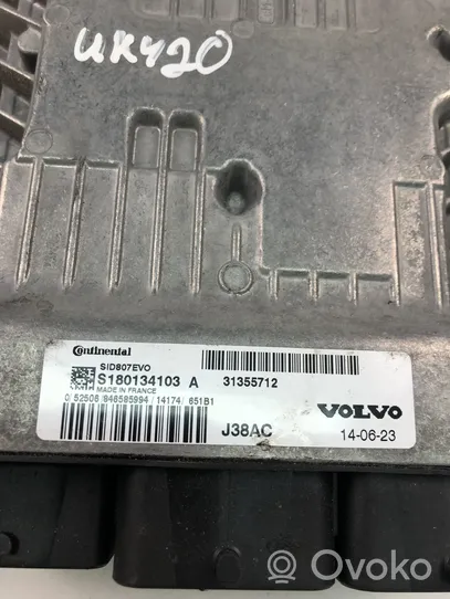 Volvo V40 Centralina/modulo motore ECU 31355712
