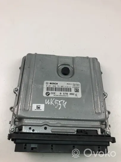 BMW 7 G11 G12 Unité de commande, module ECU de moteur 8578082