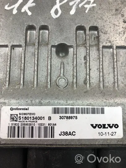 Volvo V50 Komputer / Sterownik ECU silnika 30788975
