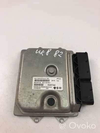 Fiat Fiorino Engine control unit/module ECU 55267344