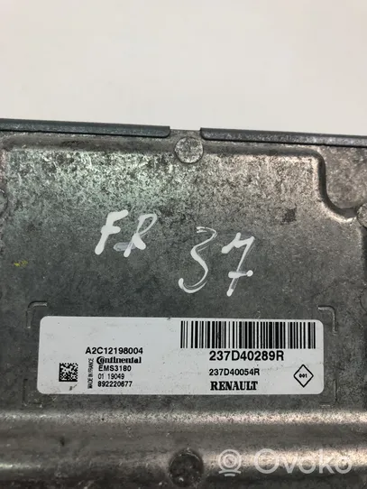 Renault Zoe Komputer / Sterownik ECU silnika 237D40289R