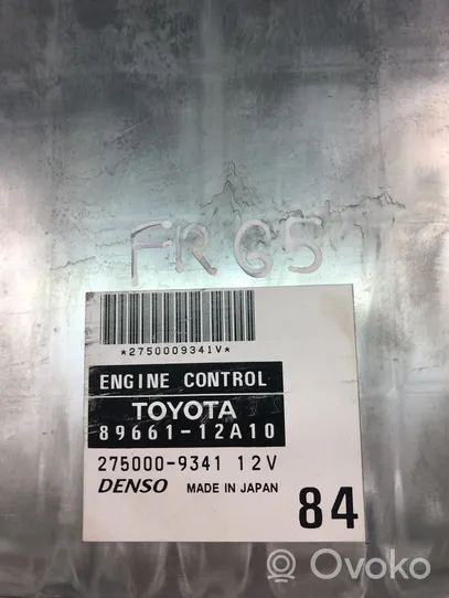 Toyota Corolla E120 E130 Komputer / Sterownik ECU silnika 8966112A10