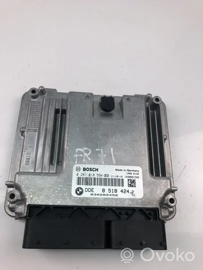 BMW 1 F20 F21 Unité de commande, module ECU de moteur 8518424