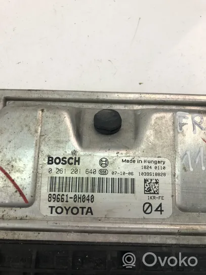 Toyota Aygo AB10 Komputer / Sterownik ECU silnika 896610H040