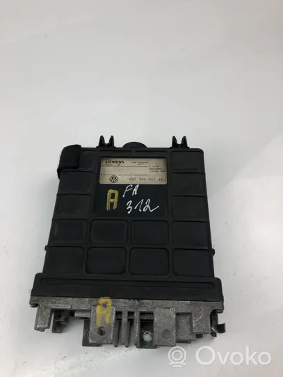 Volkswagen PASSAT B3 Komputer / Sterownik ECU silnika 037906022GD