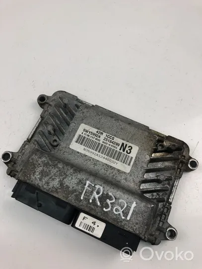 Chevrolet Aveo Komputer / Sterownik ECU silnika 25184299