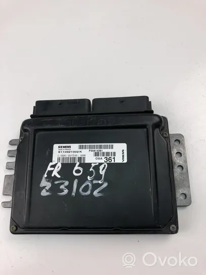 Volvo S40, V40 Unité de commande, module ECU de moteur P30614361