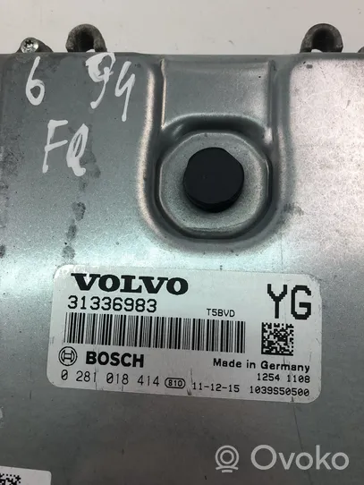 Volvo S60 Engine control unit/module ECU 31336983