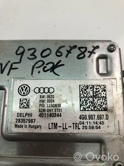 Audi Q3 8U Ajovalojen virranrajoitinmoduuli Xenon 4G0907697D