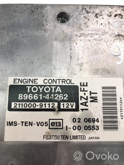 Toyota Avensis Verso Moottorin ohjainlaite/moduuli (käytetyt) 8966144262
