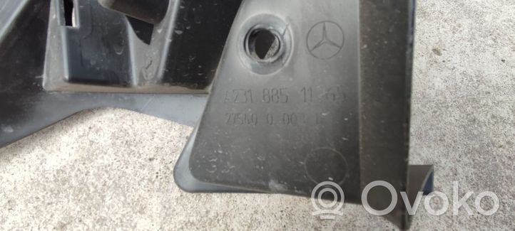 Mercedes-Benz SL R231 Staffa di rinforzo montaggio del paraurti anteriore A2318851165