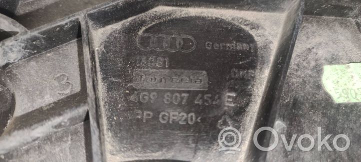 Audi A6 S6 C7 4G Staffa di rinforzo montaggio del paraurti posteriore 4G9807454E