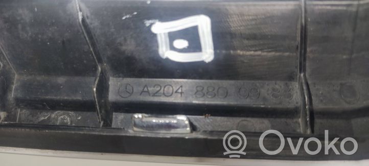 Mercedes-Benz C W204 Modanatura separatore del paraurti anteriore A2048800983