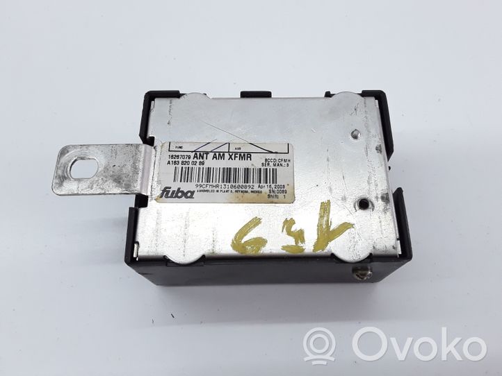 Mercedes-Benz ML W163 Antenos stiprintuvas 1638200289