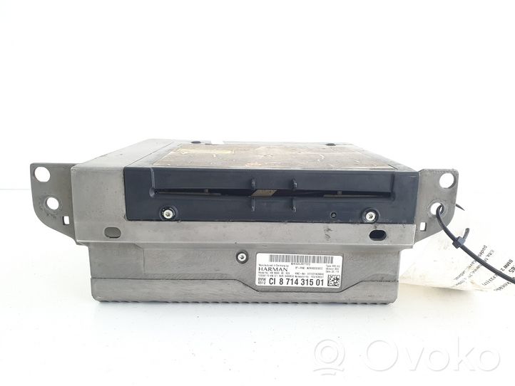 BMW 3 F30 F35 F31 CD/DVD changer 65128714315