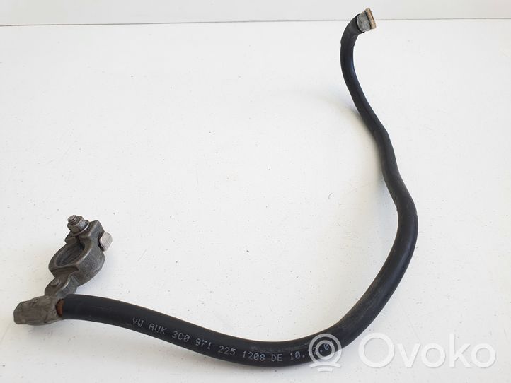 Volkswagen PASSAT CC Negative earth cable (battery) 3C0971225