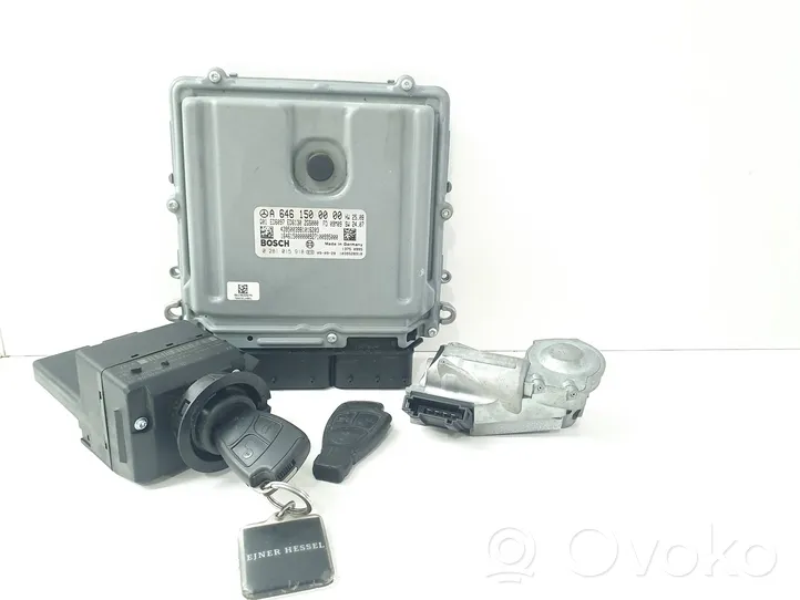 Mercedes-Benz Vito Viano W639 Engine ECU kit and lock set A6461500000