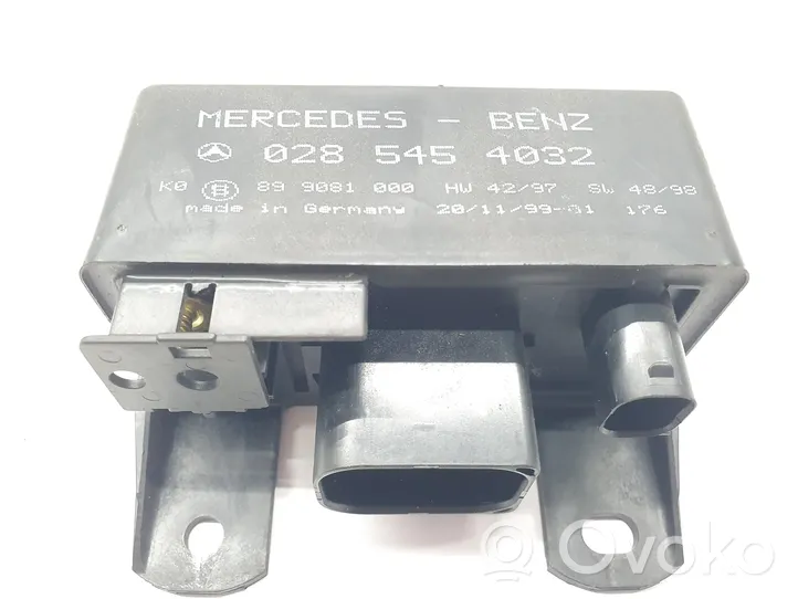 Mercedes-Benz ML W163 Relè preriscaldamento candelette 0285454032