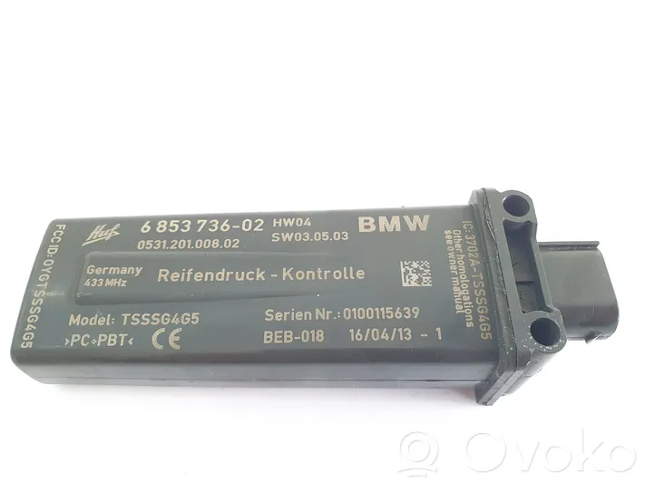 BMW 3 F30 F35 F31 Centralina della pressione pneumatico 6853736