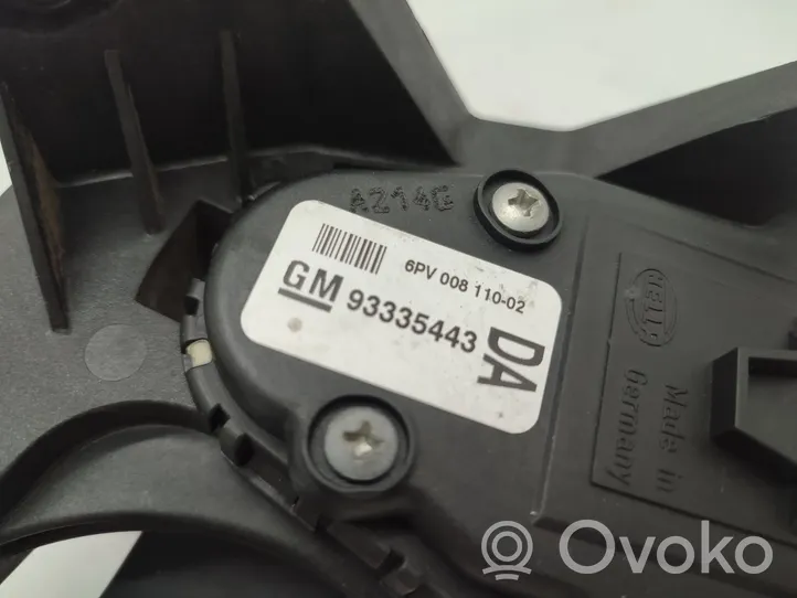 Opel Meriva A Sensore di accelerazione 93335443