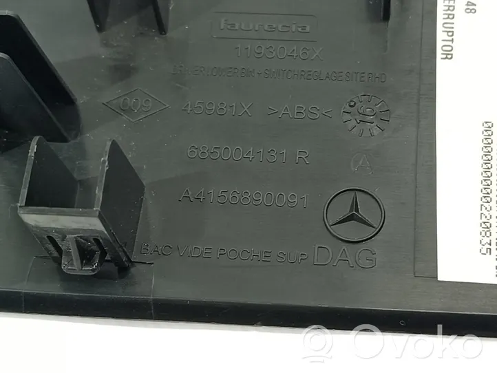 Mercedes-Benz Citan W415 Muut kytkimet/nupit/vaihtimet 685004131R