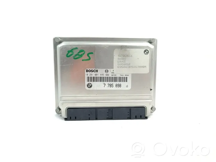 BMW 3 E46 Calculateur moteur ECU 7785098