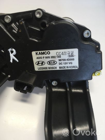 KIA Carnival Motor del limpiaparabrisas trasero 987004D000