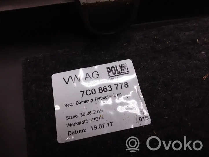 Volkswagen Crafter Priekinio slenksčio apdaila (vidinė) 7C0863778