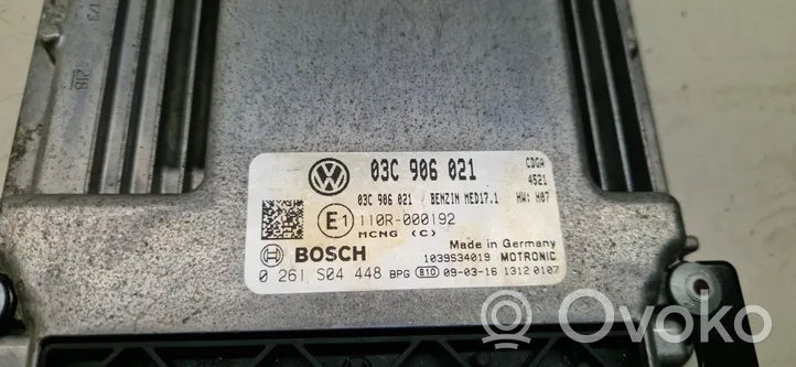 Volkswagen PASSAT B6 Centralina/modulo del motore 03C906021
