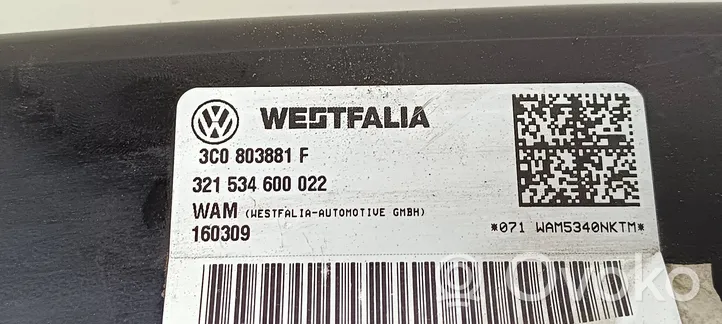 Volkswagen PASSAT B6 Vetokoukkusarja 3C0803881F