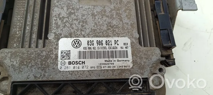 Volkswagen Caddy Sterownik / Moduł ECU 03G906021CG