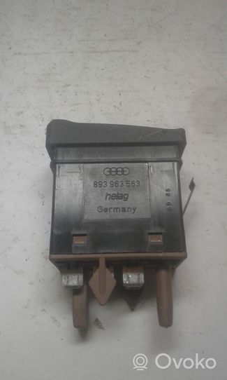 Audi V8 Sėdynių šildymo jungtukas 893963563