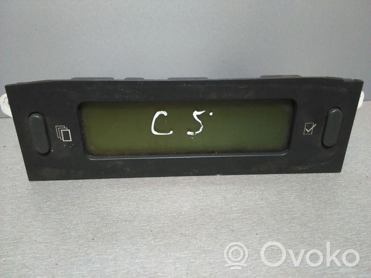 Citroen C5 Monitori/näyttö/pieni näyttö 9644422477