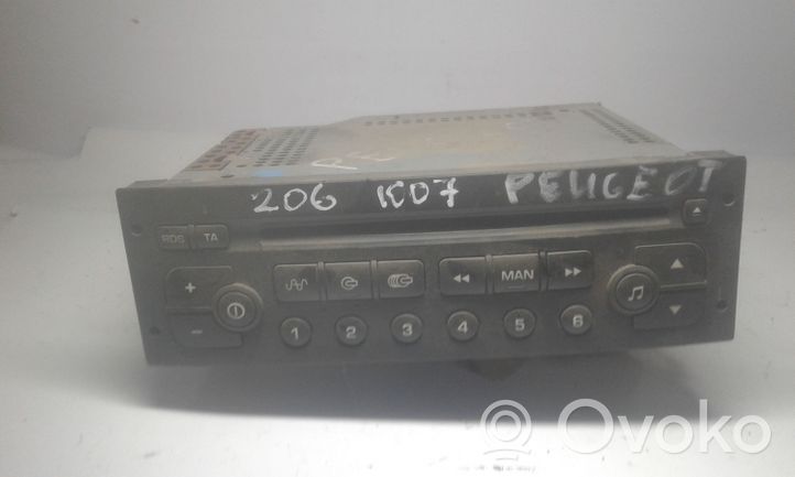 Peugeot 206 Radio / CD/DVD atskaņotājs / navigācija 96599990XT