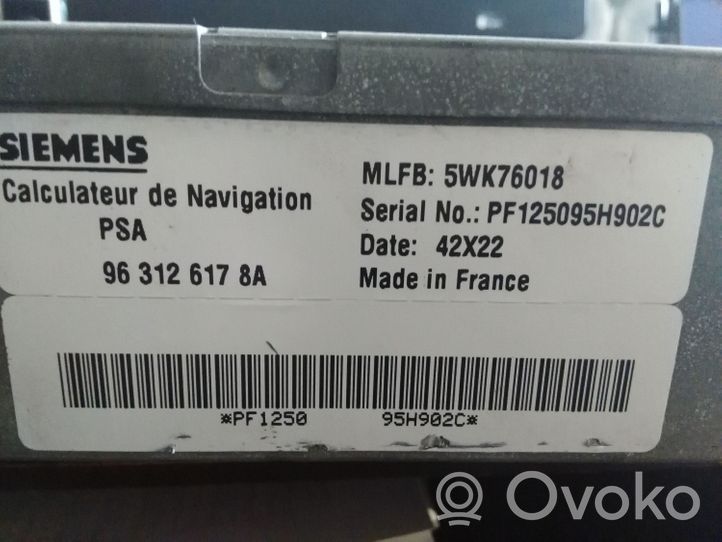 Peugeot 406 Stacja multimedialna GPS / CD / DVD 963126178A