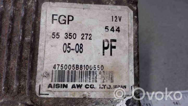 Opel Vectra C Module de contrôle de boîte de vitesses ECU 55350272