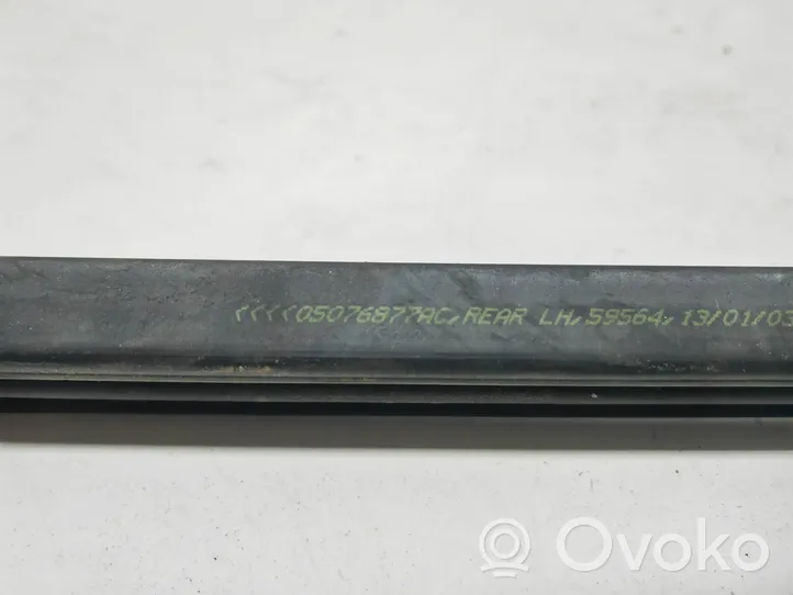 Fiat Freemont Rear door glass trim molding 05076877AC