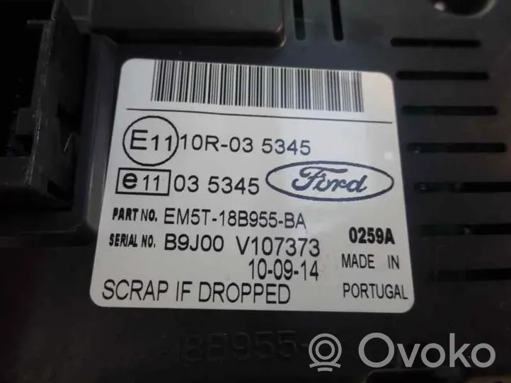 Ford Focus Écran / affichage / petit écran EM5T-18B955-BA