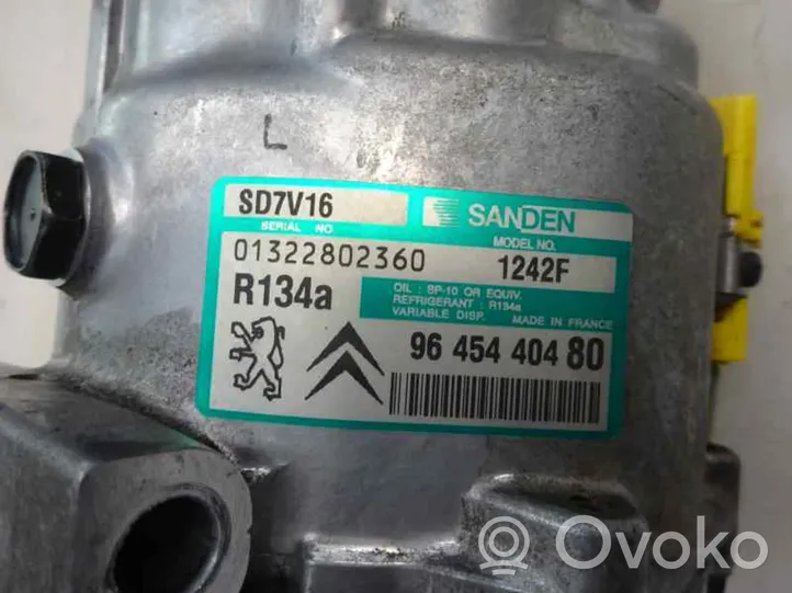 Citroen C5 Ilmastointilaitteen kompressorin pumppu (A/C) 