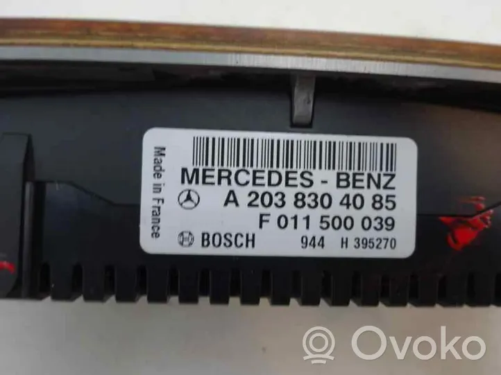 Mercedes-Benz CLK A209 C209 Panel klimatyzacji 