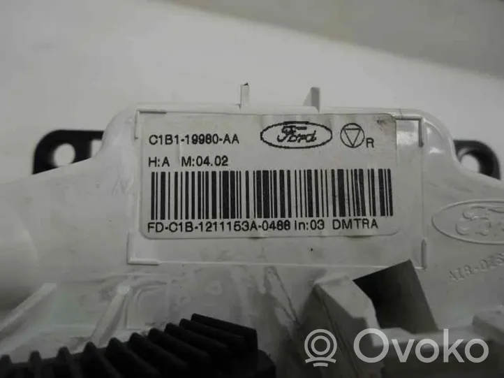 Ford Fiesta Climate control unit C1B1-19980-AA