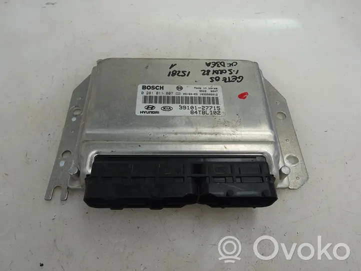 Hyundai Getz Dzinēja vadības bloks 39101-27715