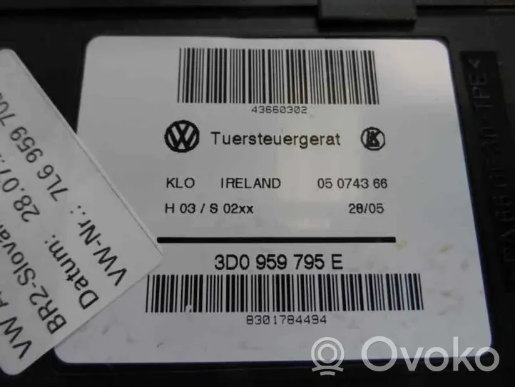 Volkswagen Touareg I Silniczek podnoszenia szyby drzwi tylnych 