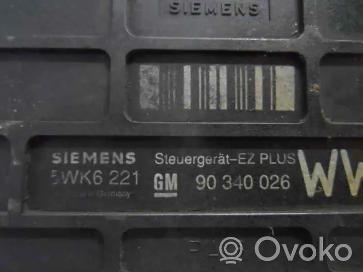 Opel Kadett E Calculateur moteur ECU 