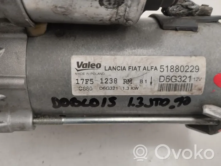 Fiat Doblo Motorino d’avviamento 51880229