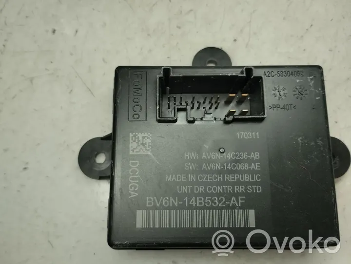 Ford Focus Comfort/convenience module BV6N-14B532-AF