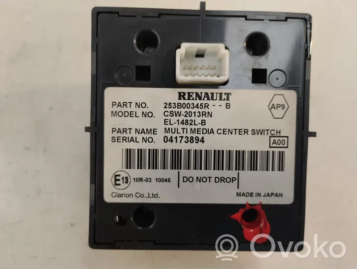 Renault Scenic III -  Grand scenic III Multifunctional control switch/knob 253B00345R--B